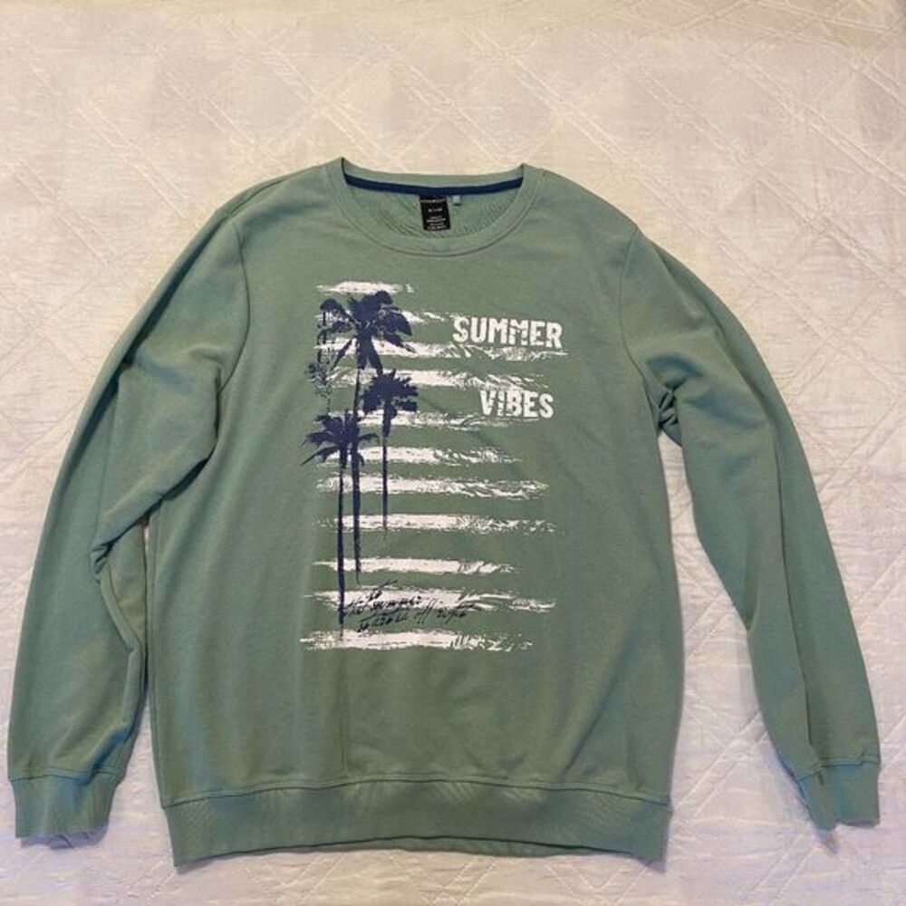 Livergy Summer Vibes green‎ sweatshirt XL